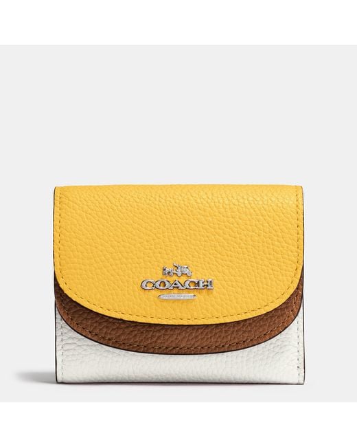 Coach flap wallet new arrivals